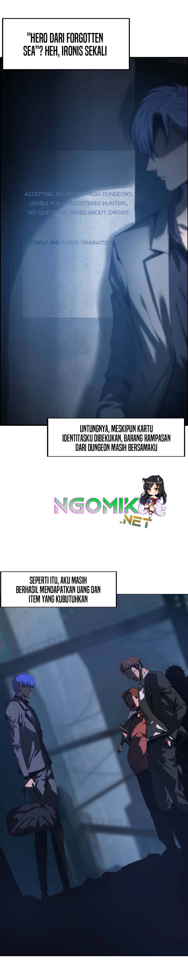 The Blade of Evolution – Walking Alone in the Dungeon Chapter 56 Bahasa Indonesia